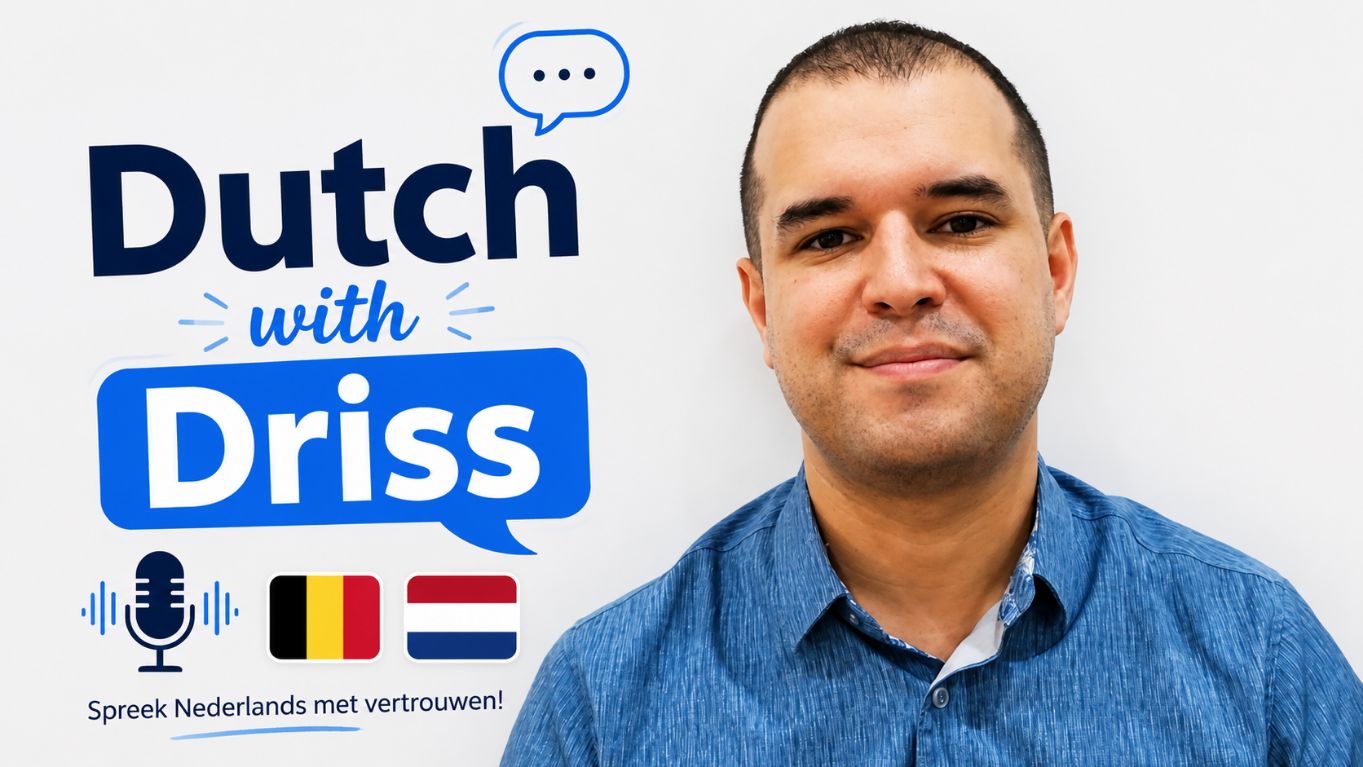 Driss Cherkaoui, votre professeur de néerlandais et de flamand
